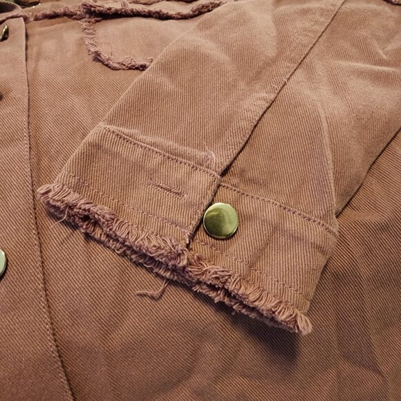 ROCK & ROLL Denim Purple/Lavender Women's Jacket NWT - Size S - Picture 7 of 9